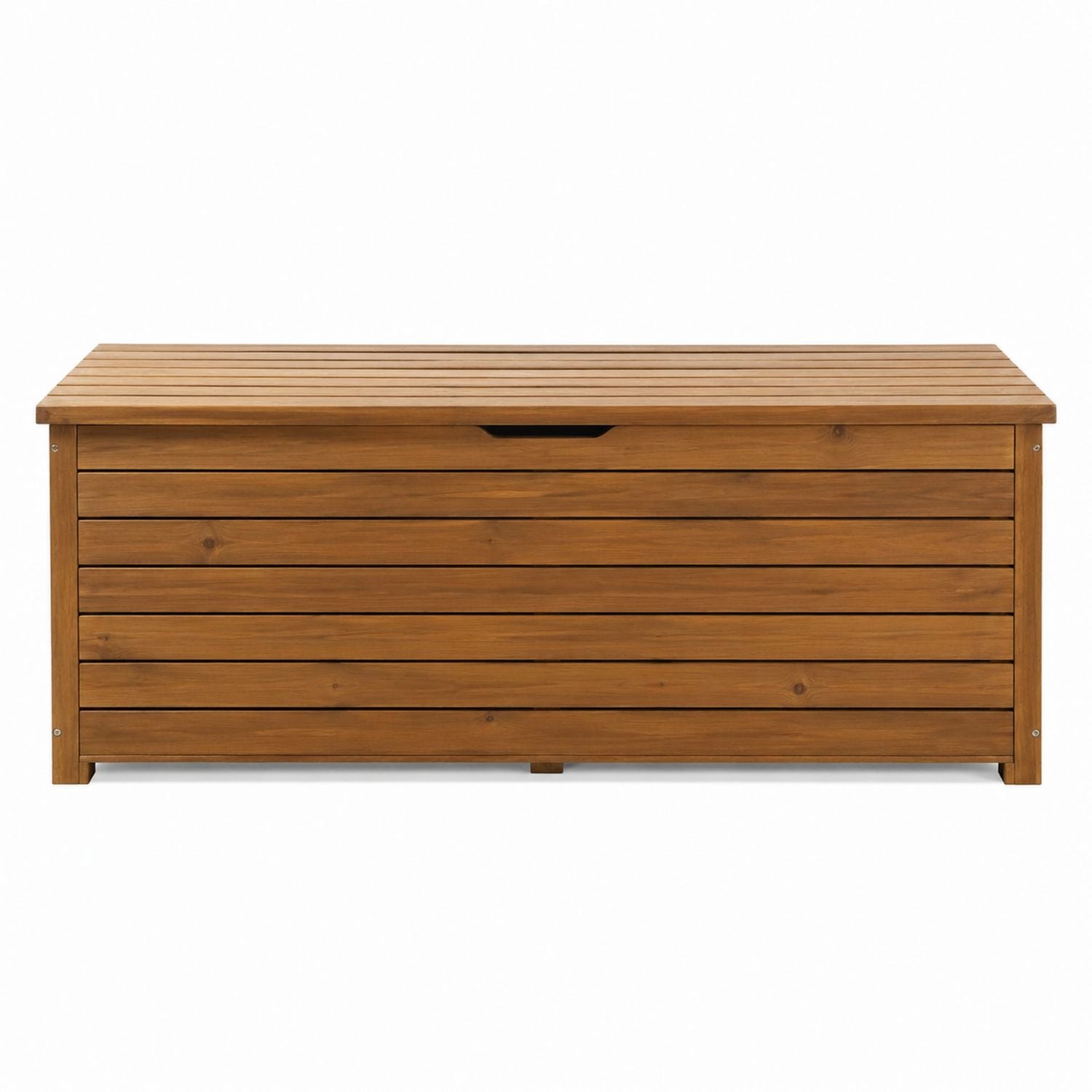 Acacia Wood Patio Storage Box Brown 120x50x45 cm